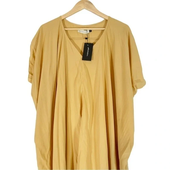 Mccullough Short Sleeve Midi Dress Size Medium - Picture 3 of 8